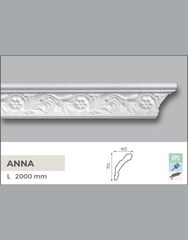 gravirana lajsna ANNA