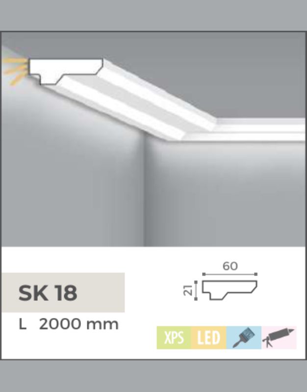 plafonska lajsna SK 18